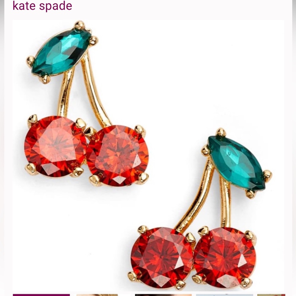 Kate Spade Ma Cherié Cherry Earrings